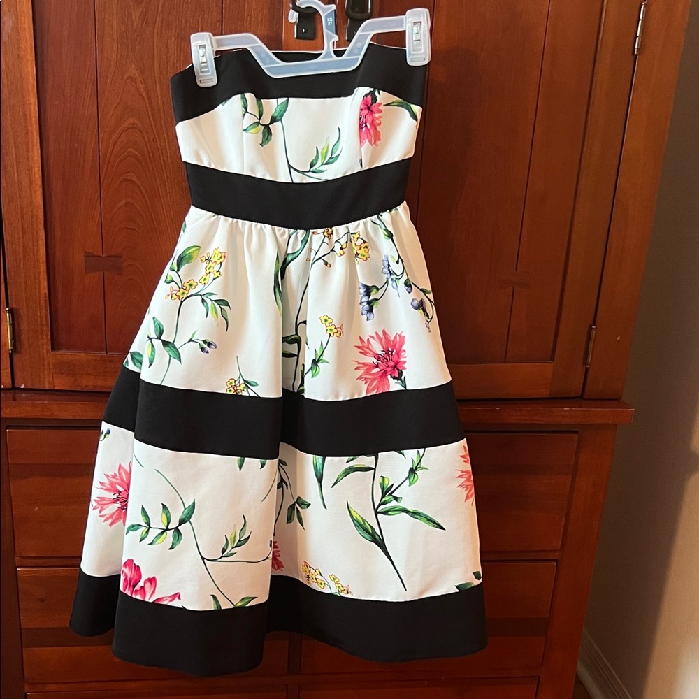 White House Black Market Floral Dress